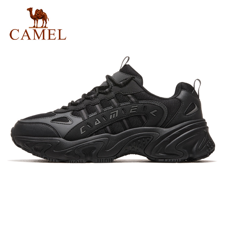 Camel รองเท้าผ้าใบสําหรับชาย Breathable Casual Platform Elevation Daddy รองเท้า