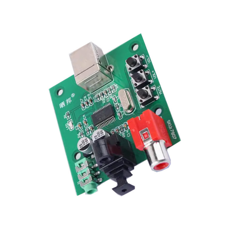 Pcm2704 การ์ดเสียง USB DAC ถอดรหัสอินพุต USB Coaxial Fiber ถอดรหัสการ์ดเสียงไฮไฟ