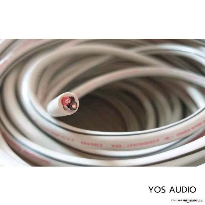 **สายลำโพงคุณภาพสูง AudioQuest FLX/X-14/2 สุดคุ้ม ขั้ว Banana Nakamichi  แบบ 2 เส้น....