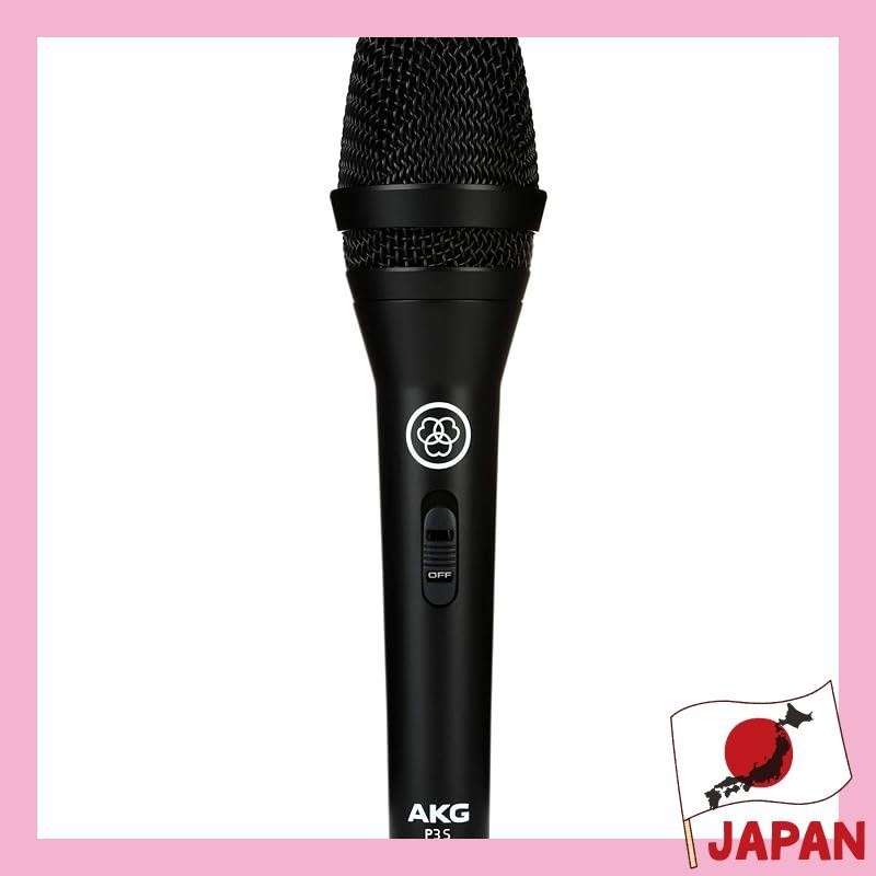 ส่งจาก Japan.Akg P3 S ไมโครโฟนมือถือพร้อมสวิตช์ ไมโครโฟนไดนามิกสําหรับเสียงร้อง [ของแท้ในญี่ปุ่น