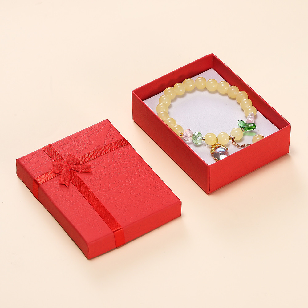 St. kunkka Lover ของขวัญวันเกิดกล่องสร้อยคอกล่องสร้อยข้อมือสีสันสดใสกล่องเครื่องประดับพร้อมโบว์สําหรับเพื่อนคู่หูของขวัญ