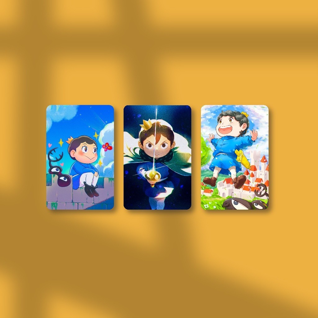 CORNERED CARD ️ Photocard Anime Bojji Ousama Ranking - เคลือบมันเงากันรอยขีดข่วน