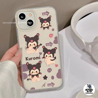 niuniu- สนูป Pattern เคสโทรศัพท์ โปร่งแสง For เคสไอโฟน11 iPhone 11 12 13 14 15 Pro XS Max X 7 Plus XR เคส ซิลิโคนนุ่ม