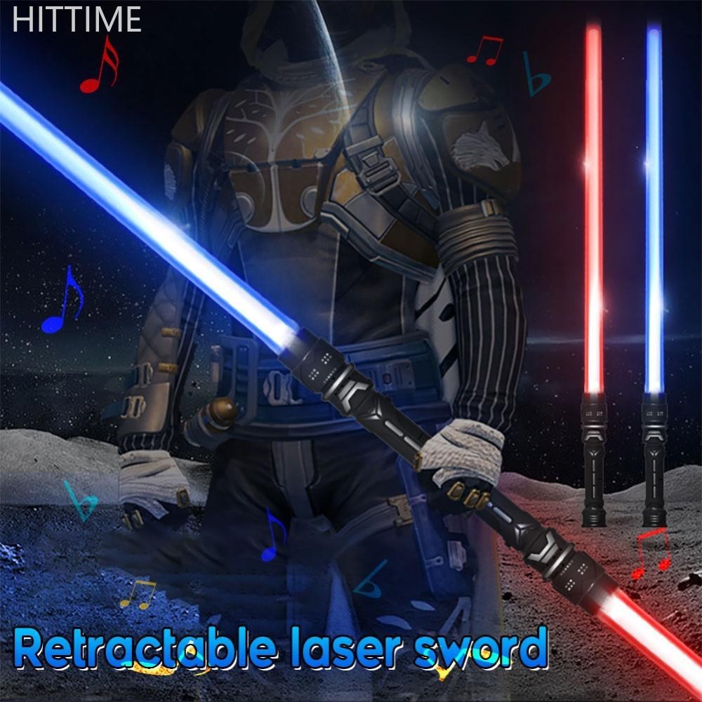 Hittime Star Wars Lightsaber Light Saber Force Dueling แบตเตอรี่ขับเคลื่อนเสียงโลหะดาบคอสเพลย์ Lumin