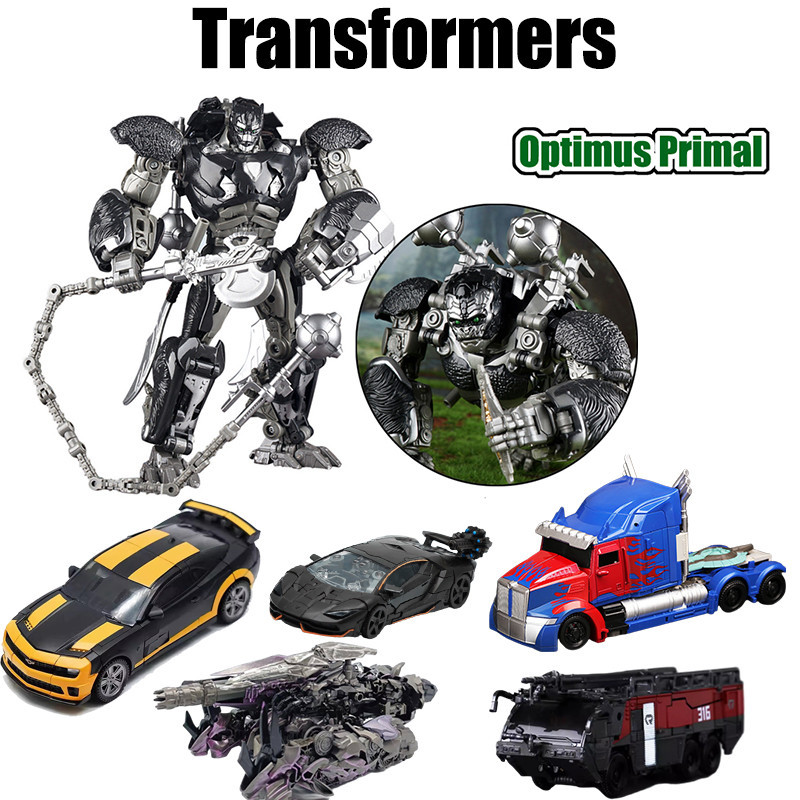 Optimus Primal Rise of The Beast Optimus Primal Optimus Prime Transformer Studio Series Ironhide Shockwave Optimus Prime Bumblebee ของเล่นของขวัญสําหรับเด็กเด็กชาย