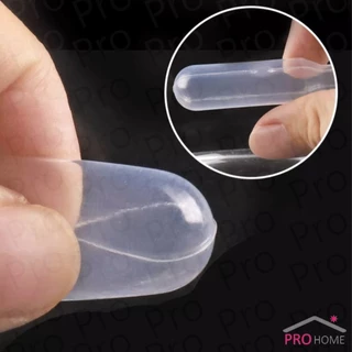 Prohome หลอดหยดสี พลาสติก แบบใช้แล้วทิ้ง 100 ชิ้น 1ml 2ml 3ml 5ml การใช้งานอเนกประสงค์ plastic dropper
