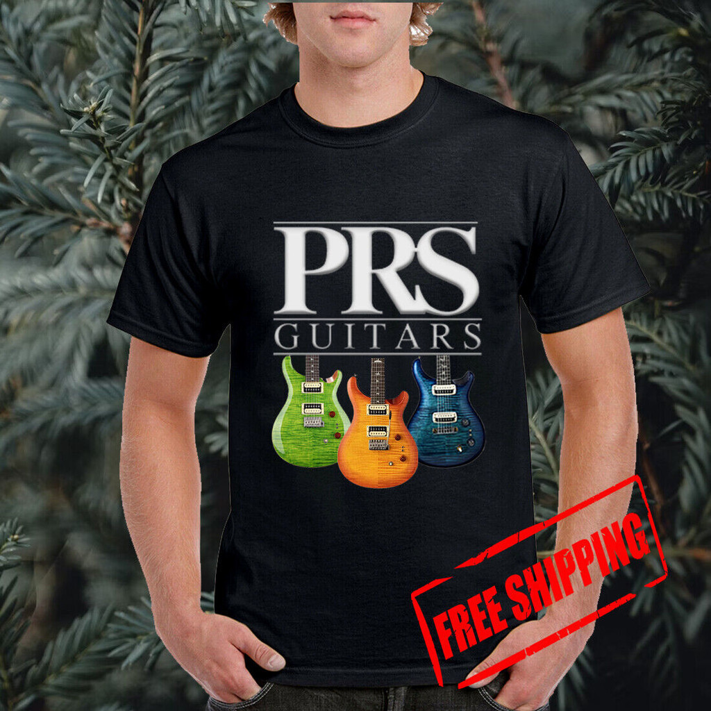 เสื้อยืดผู้ชาย PRS Guitars Logo