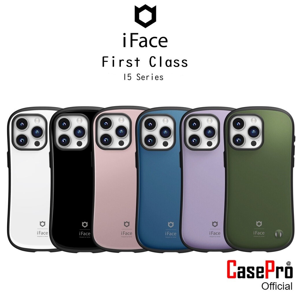 iFace First Class เคสกันกระแทกเกรดพรีเมี่ยมจากเกาหลี เคสสำหรับ iPhone15/15Plus15Pro/15Promax (ของแท้100%)