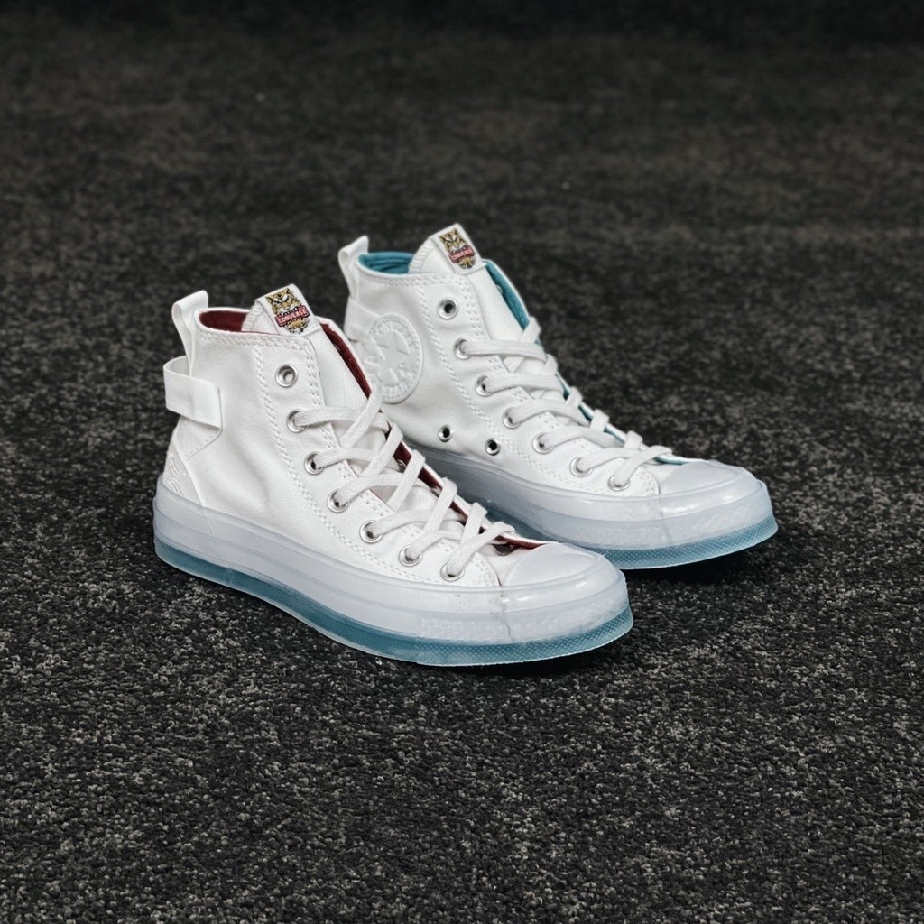 Converse Chuck tavlor All Star CX high CUT รองเท้าผ้าใบลำลองรองเท้าผ้าใบสำหรับผู้หญิงผู้ชายพื้นรองเท