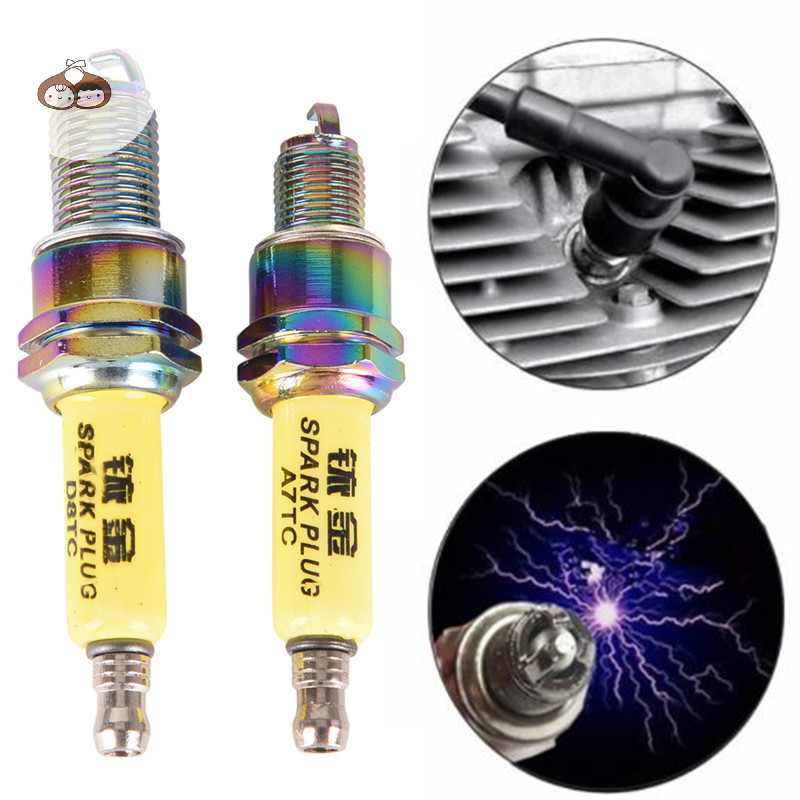 Bef รถจักรยานยนต์ D8TC/A7TC หัวเทียนสําหรับ 150cc 200cc 250cc Pit Dirt Bike ATV Quad Motard TH