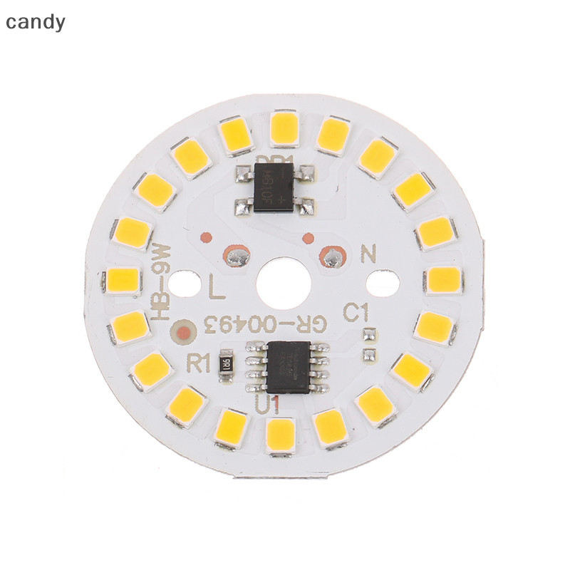 Ndy 2 ชิ้น DIY หลอดไฟ LED SMD 15 วัตต์ 12 วัตต์ 9 วัตต์ 7 วัตต์ 5 วัตต์ 3 วัตต์ชิป AC220 โวลต์อินพุตสมาร์ท IC LED Bean สําหรับหลอดไฟสีขาว Warm White N