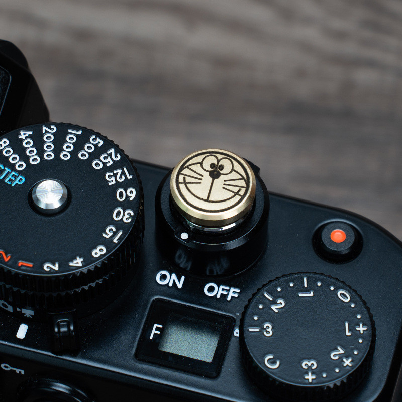 ปุ่มชัตเตอร์ทองแดงบริสุทธิ์ของกล้องเหมาะสําหรับกล้องทุกรุ่นเช่น Fuji, Leica, Canon, Nikon, Sony ฯลฯกล้องรุ่น Canon