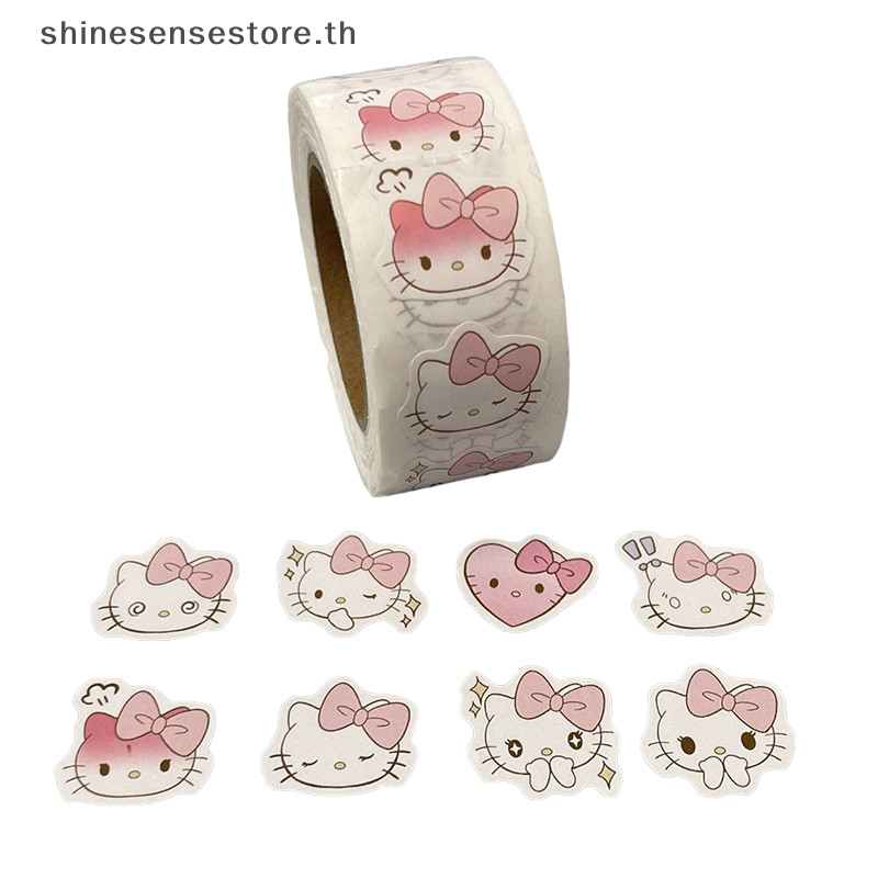 Shine Kawaii Anime Kt Cat แล็ปท็อปแท็บเล็ตสติกเกอร์การ์ตูนน่ารักบัญชีมือสติกเกอร์ตกแต่งแฟชั่น Decals ของเล่นเด็กของขวัญ TH