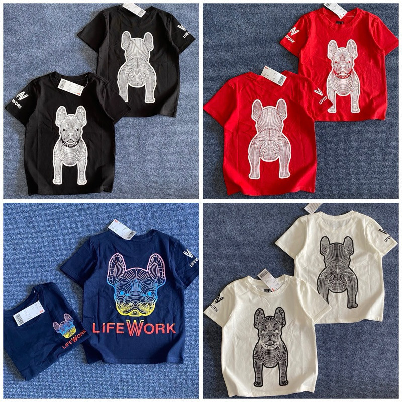 (จัดส่งตลอด 24 ชั่วโมง)Kids T shop เสื้อยืดเด็ก สุดฮิต ผ้าคอตตอลนิ่ม ใส่สบาย