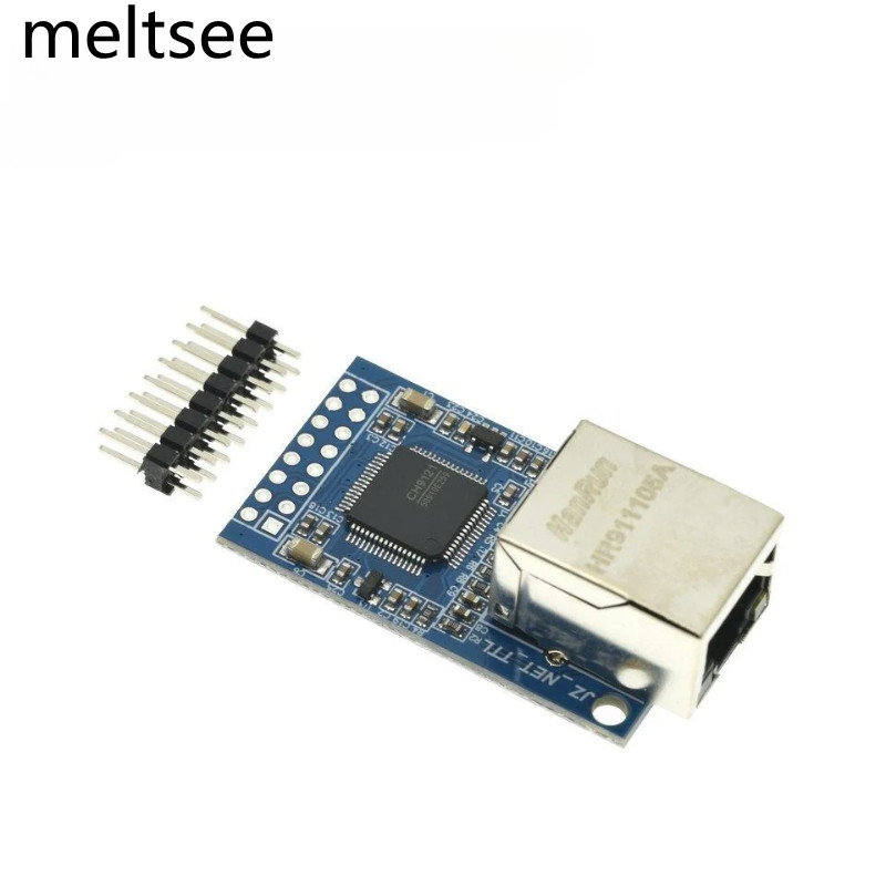 Ch9121 UART Serial Port to Ethernet Network Module TTL Transmission Module อุตสาหกรรม Microcontrolle