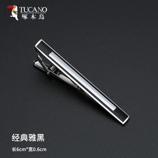 Tie Clip คลิปผู้ชาย High-End สวมใส่อย่างเป็นทางการคลิปงานแต่งงานธุรกิจชุด Lavalier Mens Pin