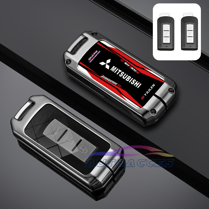 ฝาครอบกุญแจรถ Key FOB ptotect สำหรับ MITSUBISHI Xpander Outlander 3 ascolt Lancer Grandis Pajero Sport Eclipse CROSS Montero Xpander REMOTE Key ผู้ถือ SHELL - รูปที่ 4