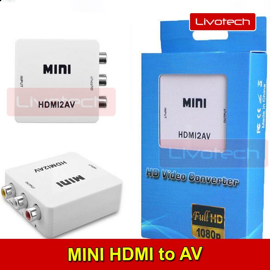 Mini HD Video Converter Up Scaler 1080P full HD