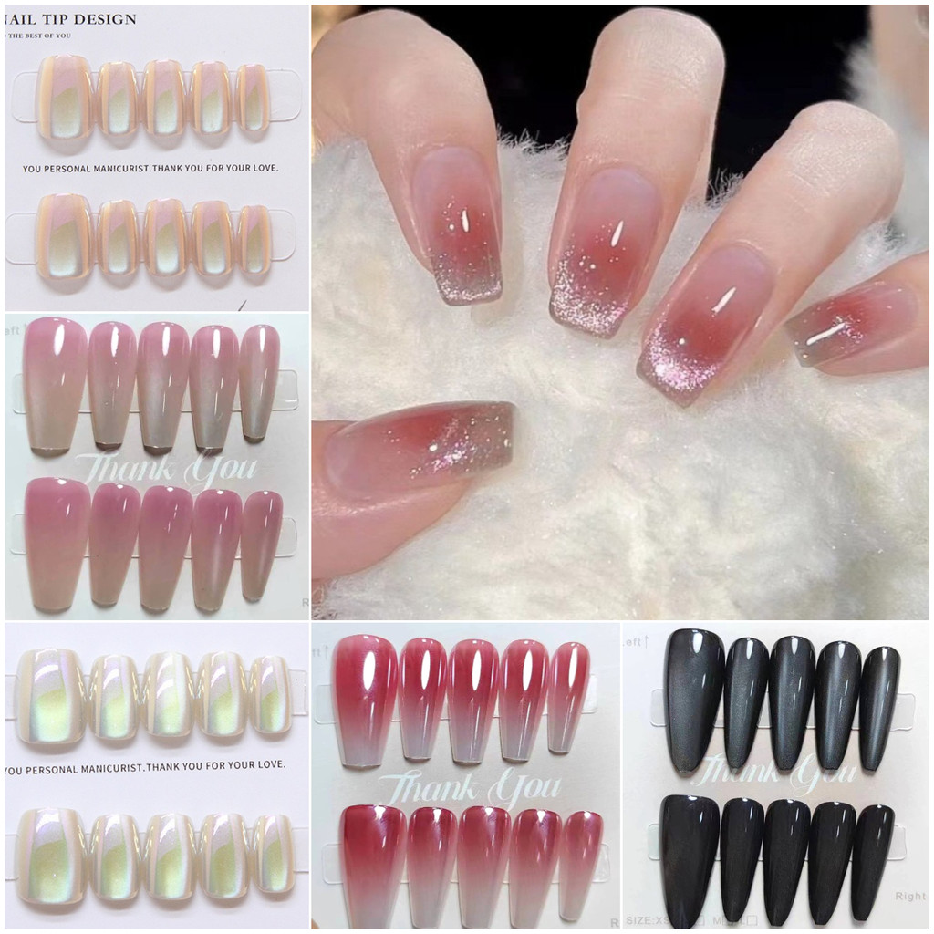 Cat Eyeummer Collection Solid S Color Wearing เล็บปลอม-M-02-M311
