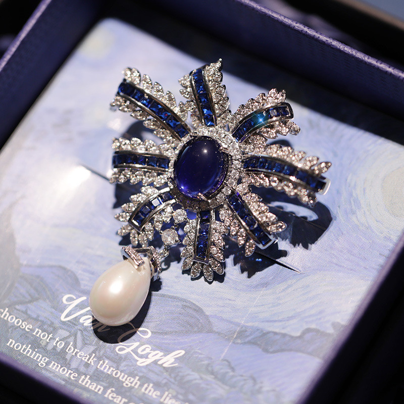 เข็มกลัดรูปโบว์หรูหรา เครื่องประดับแฟชั่นเกรดจิวเวลรี่ ของขวัญระดับไฮเอนด์สำหรับผู้หญิง