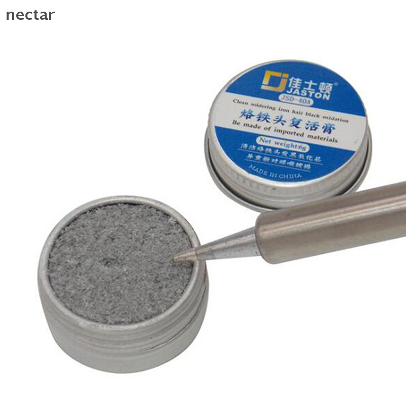 Tar Soldering Iron Tip Refresher Cream Clean Paste สําหรับปลายเหล็ก สีดํา Non N