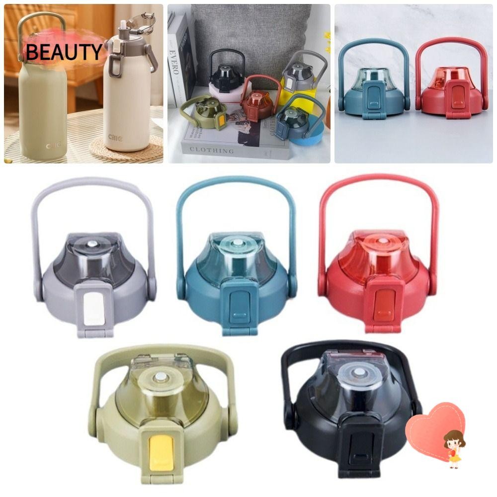 Beauty 1 ชิ้นขวดฝาปิด, Splash Proof เปลี่ยนอุปกรณ์เสริมถ้วย,Multicolor Therms ถ้วย Universal ฝาพลาสติกสําหรับ Cile/UZU/Daoqi 880/1100/1300/1700ml
