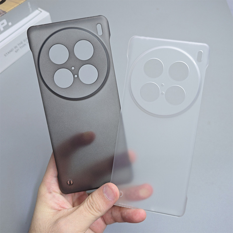 เคส Hard Matte บางเฉียบสําหรับ Vivo X100 Ultra Casing ฝาหลัง PC แบบใส