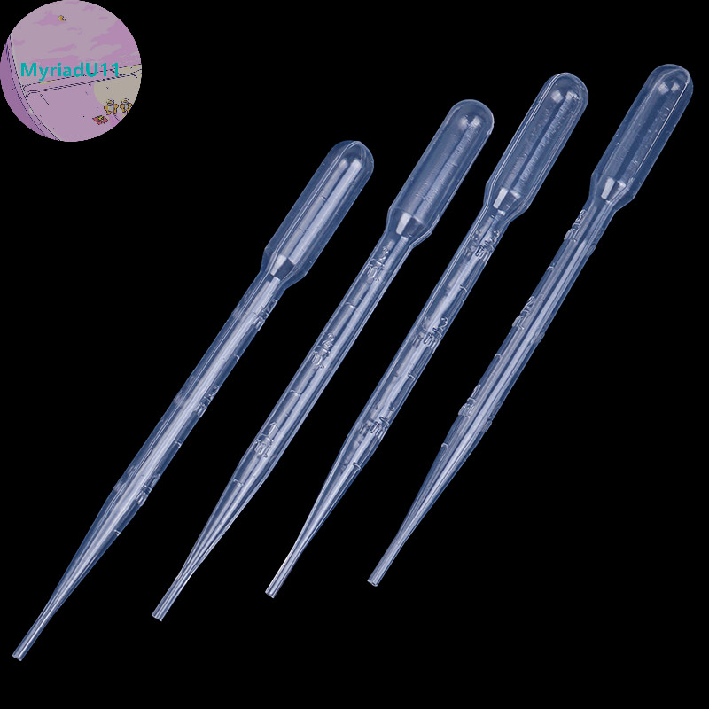Myriadu 4 ชิ้น 3 มล. หลอดหยดพลาสติกสําหรับหยอดกิ่ง ไทย