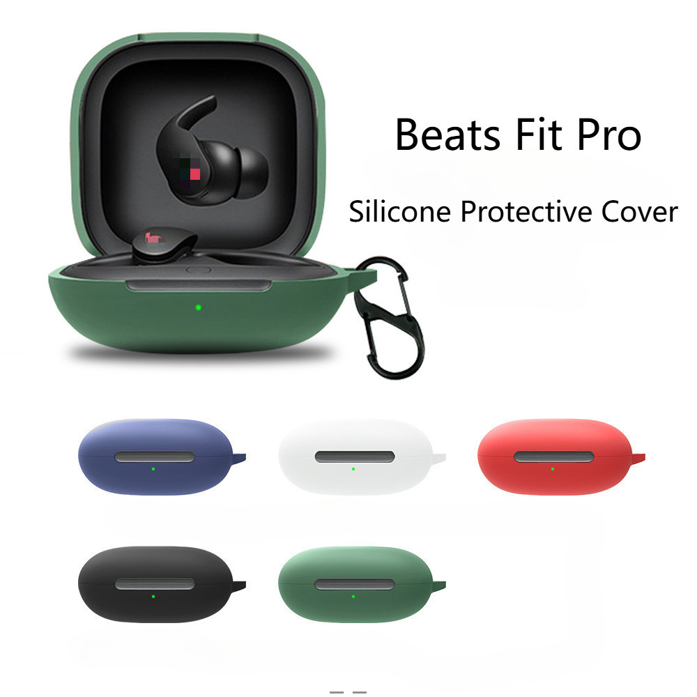 ฝาครอบป้องกันหูฟังสําหรับ Beats Fit Pro, เคสหูฟังซิลิโคนเหลว