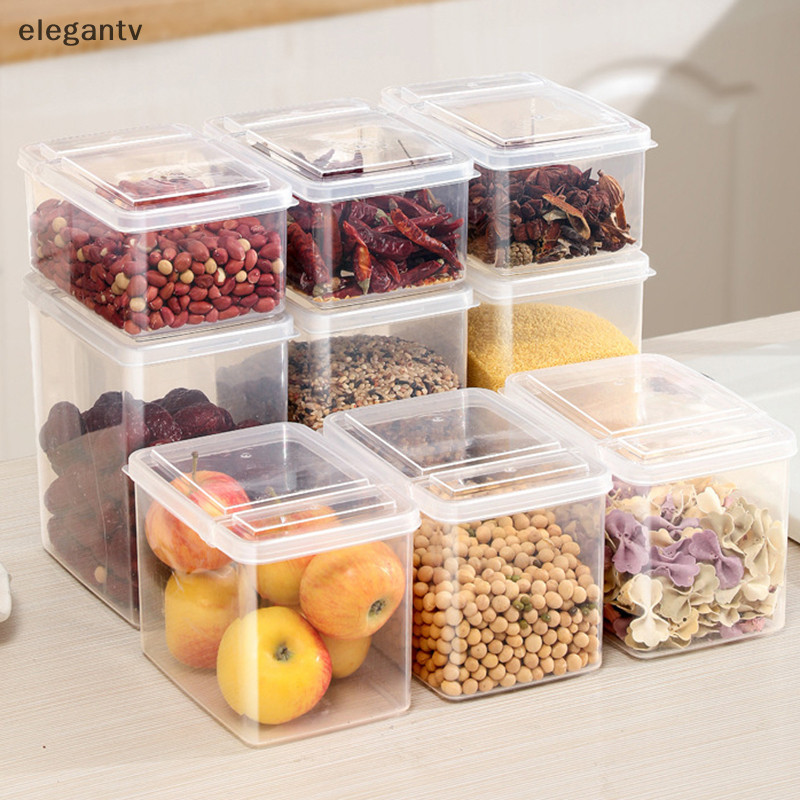 Egn Flip Lid Spice Organizer กล่องปรุงรสปิดผนึกพริกไทยครัว Anise อบเชยกรณีในครัวเรือน Dispenser ภาชนะเก็บห้องครัว N