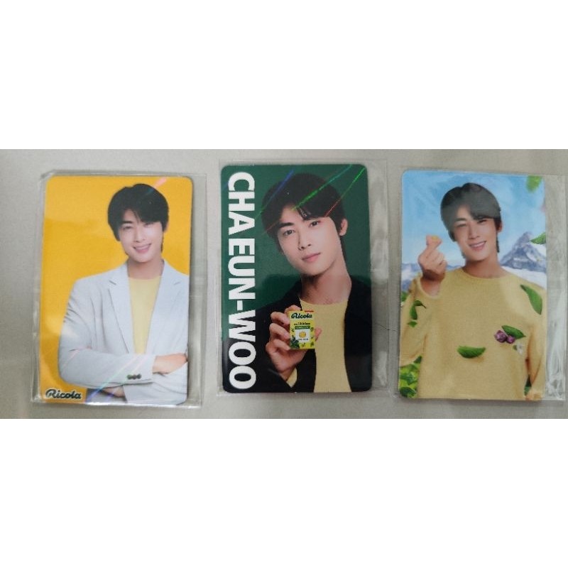 การ์ดชาอึนอู ลูกอมRicola