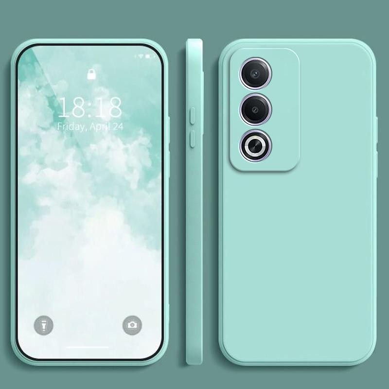 เคส Oppo A3 Pro 5G/A3X 5G/A3/A38/A18/A58/A60/A79 5G สีทึบซิลิโคนเหลว anti drop เคสโทรศัพท์ YT - รูปที่ 6