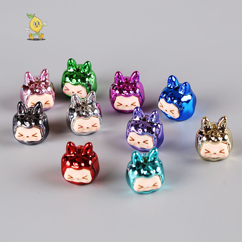 [mozh] 5ชิ้นการ์ตูนน่ารักตุ๊กตาส่องสว่างไมโครภูมิทัศน์เครื่องประดับรูปปั้นขนาดเล็กสร้างสรรค์ทําเองอุปกรณ์ตกแต่งบ้านของขวัญ[ไทย]