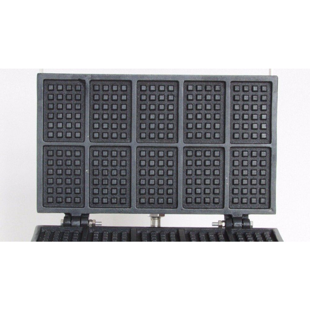 10pcs Commercial Waffle Maker Electric Waffle Machine No-stick Belgian Waffle A