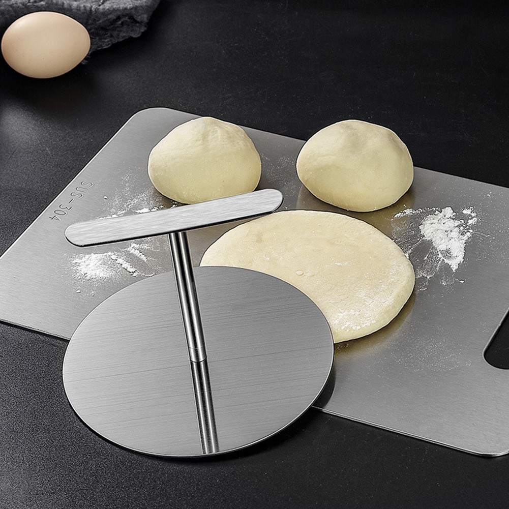 Smash Burger Press Compact ทําความสะอาดง่ายห้องครัวสแตนเลสน้ําหนักเบา