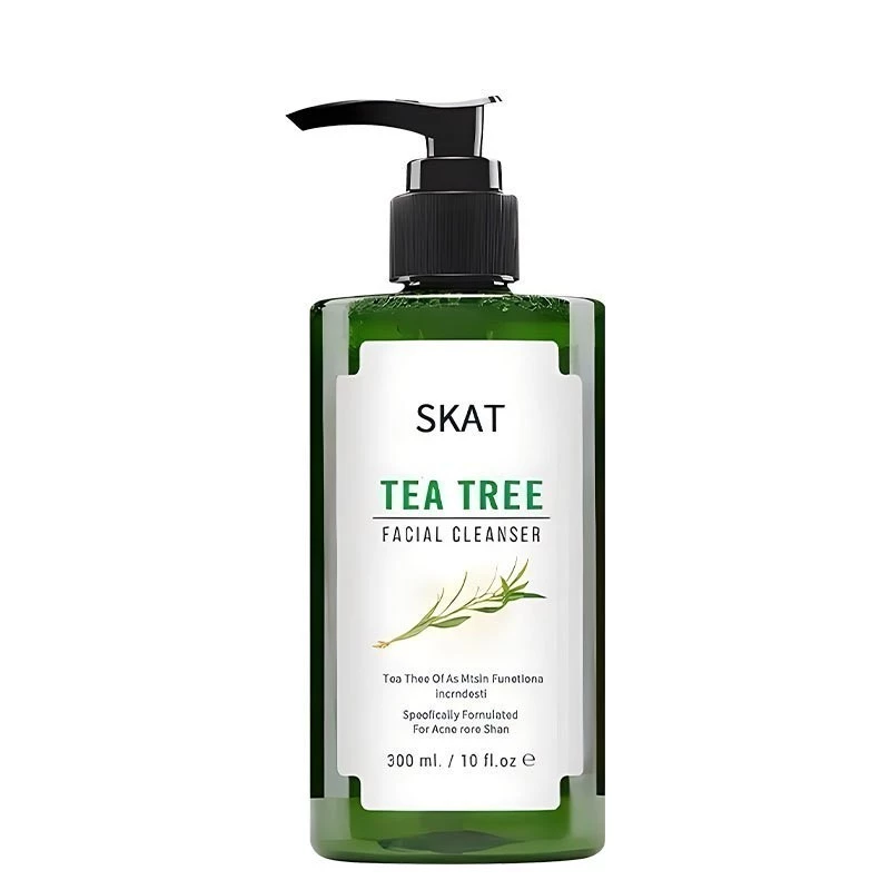 Tea Tree Facial Cleanser 300mlเจลล้างหน้าทีทรี pH Balance 5.5 สูตรอ่อนโยน สำหรับคนเป็นสิว