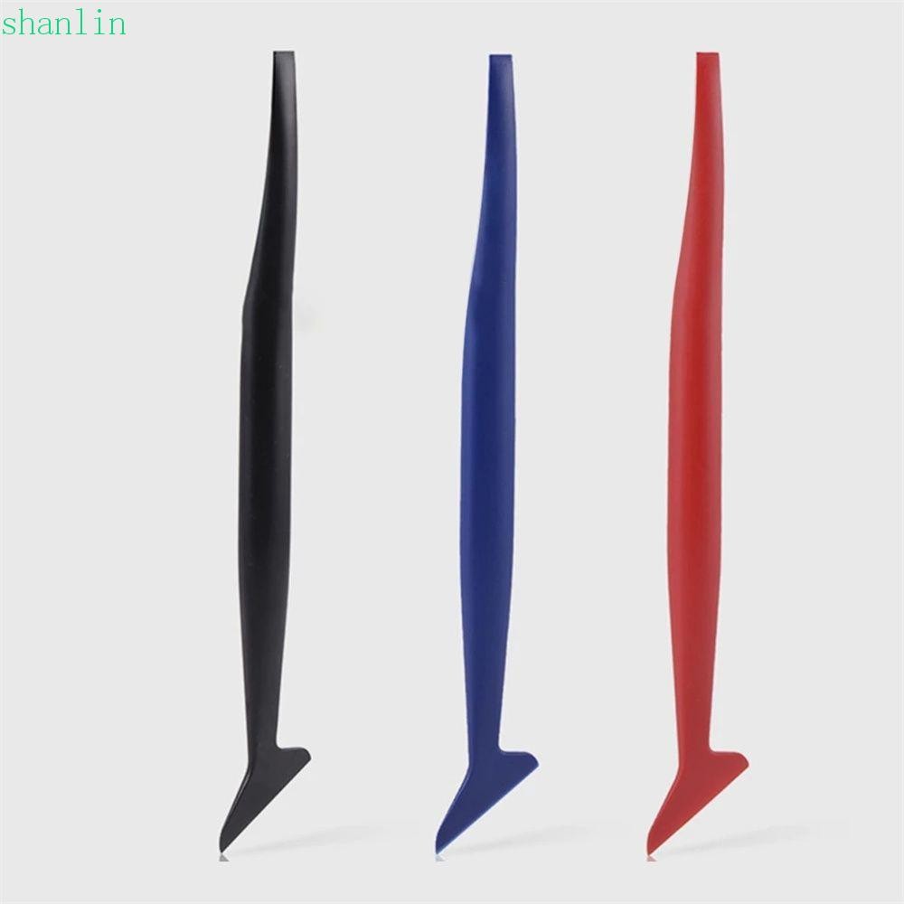 Shanlin ไม้กวาดหุ้มยาง Scraper Tint ทําความสะอาดเครื่องมือ Auto Supplies ที่แตกต่างกันความแข็งรถไวนิล Applicator สติกเกอร์รถห่อ Aid เครื่องมือ