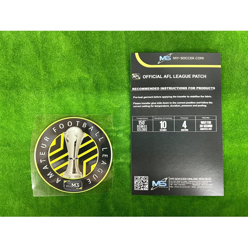 แพทช์แขน AMETEUR FOOTBALL LEAGUE LIGA M3 2023 อย่างเป็นทางการ