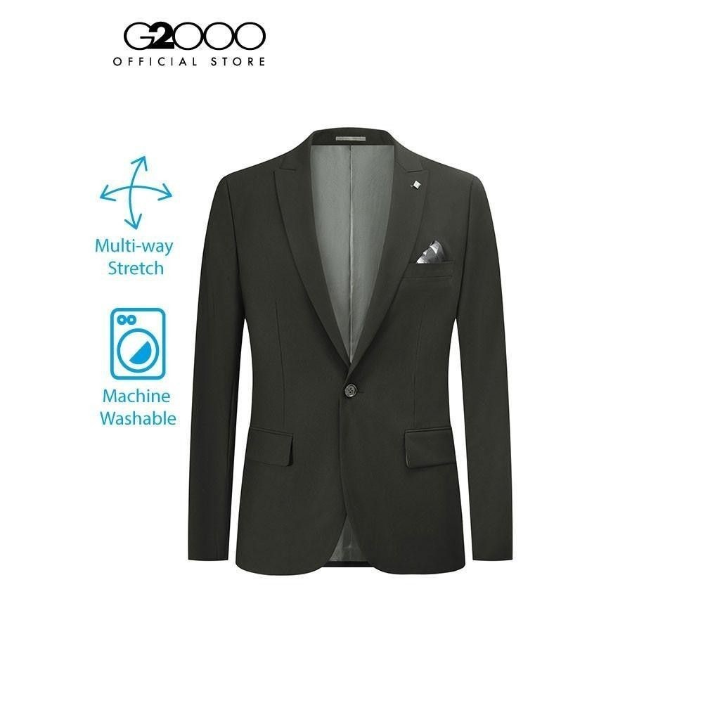 G2000 เสื้อสูทสำหรับผู้ชาย ทรง SMART FIT รุ่น 3611335299 BLACK