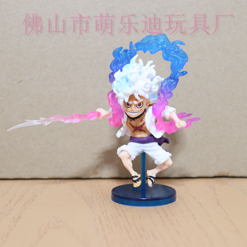 โมเดลอนิเมะ ตู้ใส่โมเดล อะนิเมะ PVC Premium Edition One Piece รูปขายส่งรุ่นของเล่น YZ Nika Luffy รูป