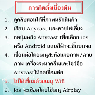[ ของแท้❗️มีประกัน✅] Anycast M18 Plus FW.2020 WIFI Display HDTV อุปกรณ์เชื่อมต่อมือถือไปทีวี ใหม่ล่าสุด M18plus