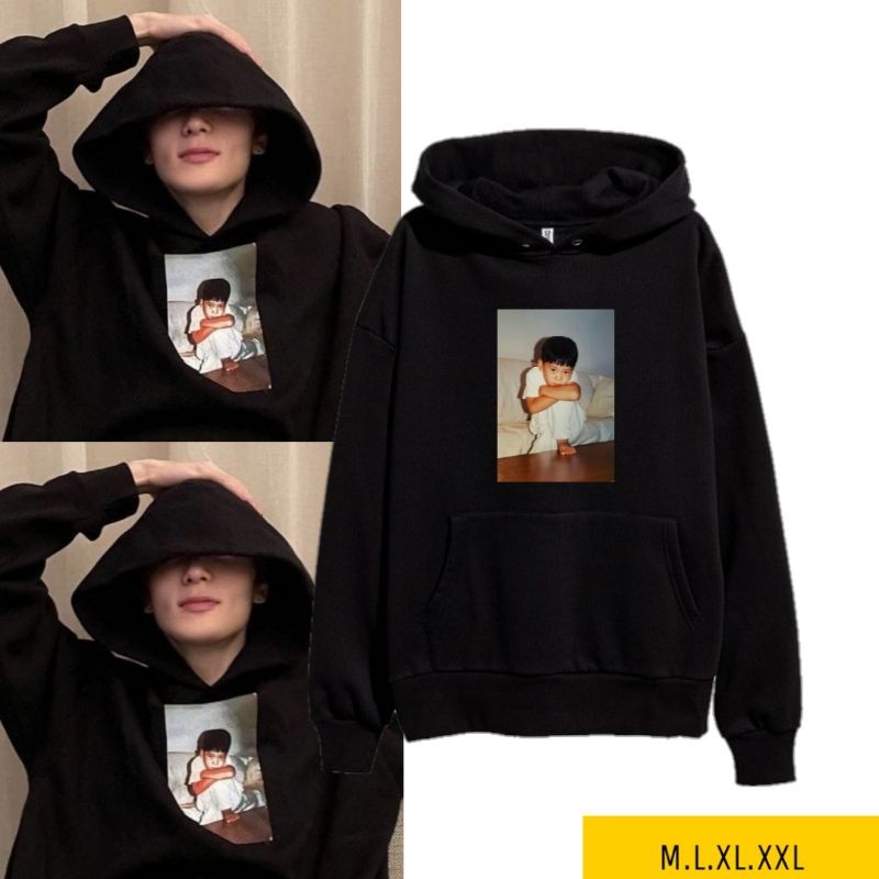 ผ้าฝ้าย Hoodie 💖 เกาหลี NCT 127 แคปซูล JAEHYUN HOODIE เสื้อแจ็คเก็ตเวลารูปภาพ ขนาดเล็ก. นั่งลง M-3XL