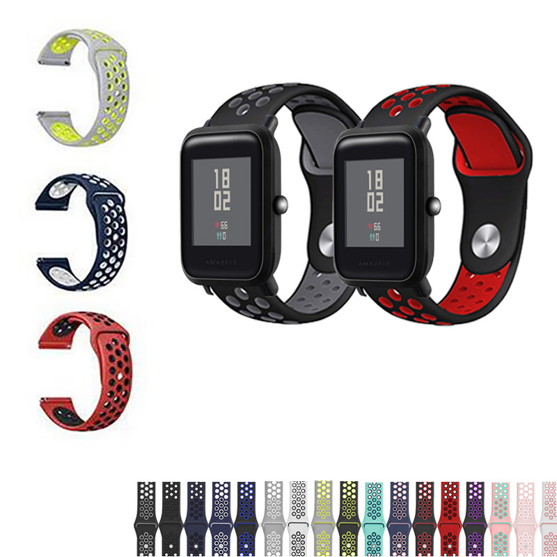 สายรัดซิลิโคนสําหรับ Huami Amazfit Bip5 Bip3 Bip 3 5 Lite SU Pro สมาร์ทวอท์ช