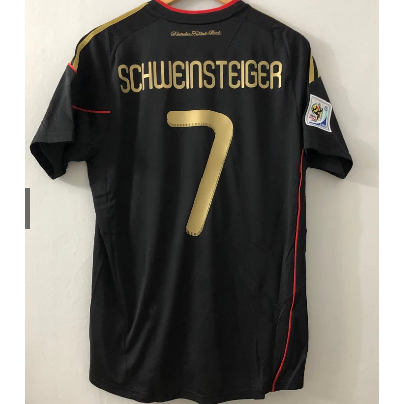 2010 เยอรมนีเยือนฟุตบอลผู้ใหญ่ SCHWEINSTEIGER KLOSE PODOLSKI เสื้อฟุตบอล