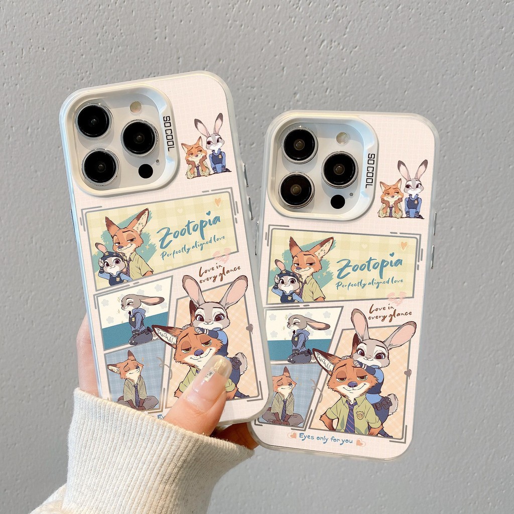 Disney JUDY NICK สำหรับ Honor X9a X9b 200 100 90 80 70 60 50 Pro SE Magic 6 5 PRO MATE 60 50 40 30 PLUS P70 60 50 40 30 nova 10 11 12 5 6 7กันกระแทก - รูปที่ 2