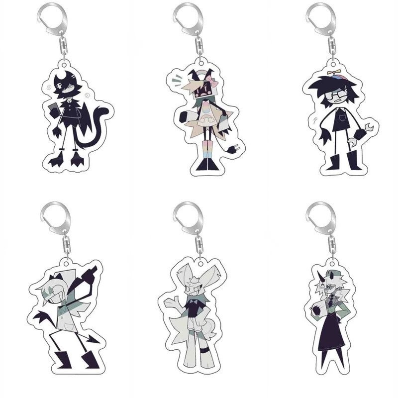 อะนิเมะพื้นฐานกระดาษการศึกษาคอสเพลย์อะคริลิจี้พวงกุญแจของขวัญคริสต์มาส P Rop