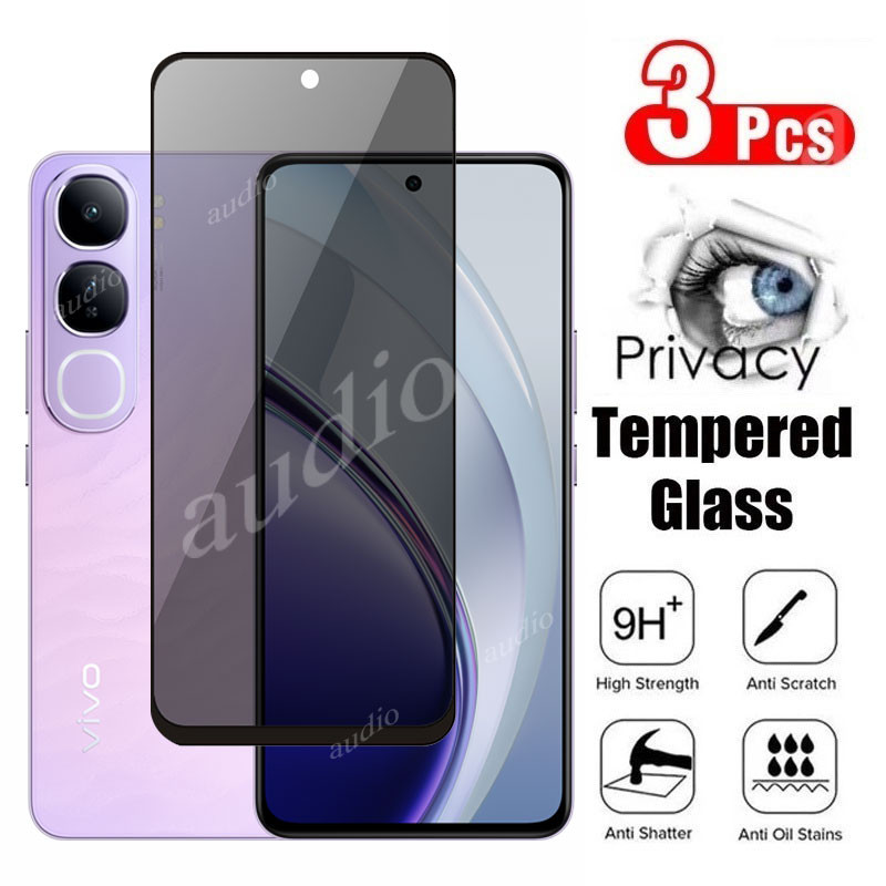 Vivo Y200 5G 4Gความเป็นส่วนตัวป้องกันหน้าจอกระจกนิรภัยป้องกันฟิล์มสําหรับVivo Y200 VivoY200 5G 4G 20
