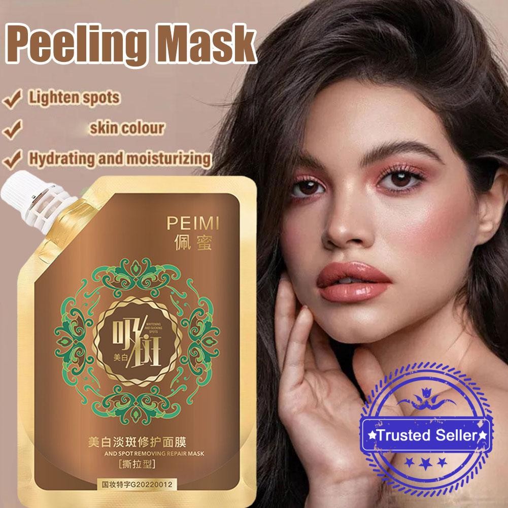 ไวท์เทนนิ่งและฝ้า Repairing Mask Peel-off Mask Blemishes มาส์กไวท์เทนนิ่งและและซ่อมแซม Y9t8