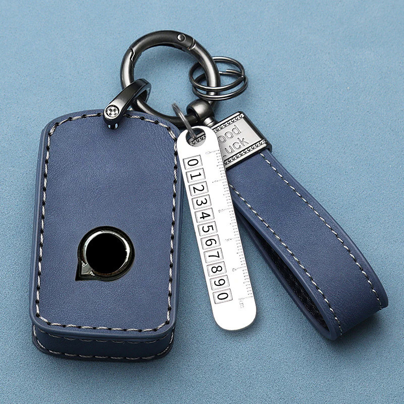 For Volvo Key Shell Key Cover Simulated Leather Key Case for Volvo S90 S60 Key Case XC60 key shell X