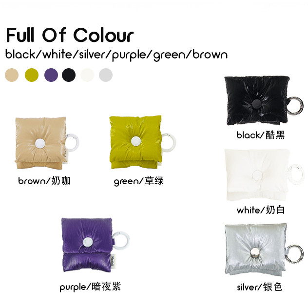 [สต๊อกพร้อม] กระเป๋าใส่หูฟังแจ็คเก็ตเบาะดาวน์เหมาะสําหรับ AirPods4 เคสป้องกัน northbridge Original Design เหมาะสําหรับ AirPods3/Pro2 เคสหูฟัง Niche Simple Shock-resistant